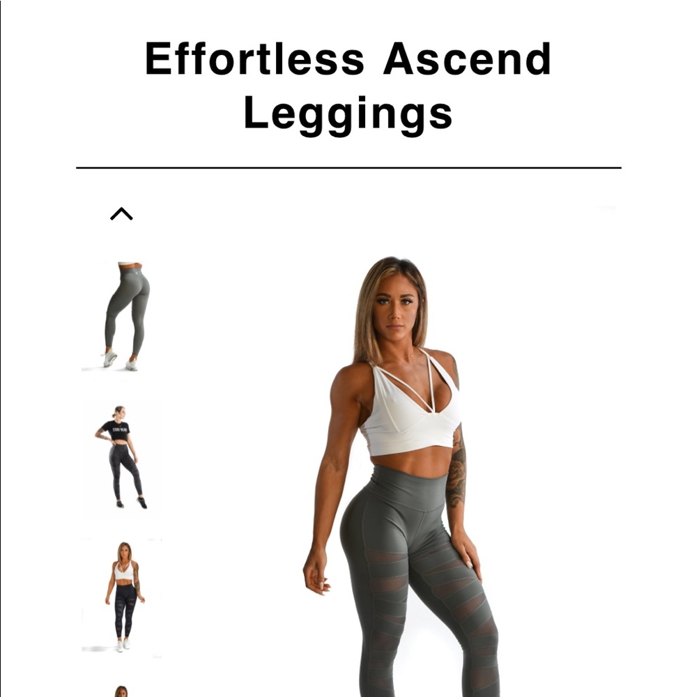New effortless ascend til you collapse leggings